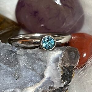 QG Sterling Silver Ring